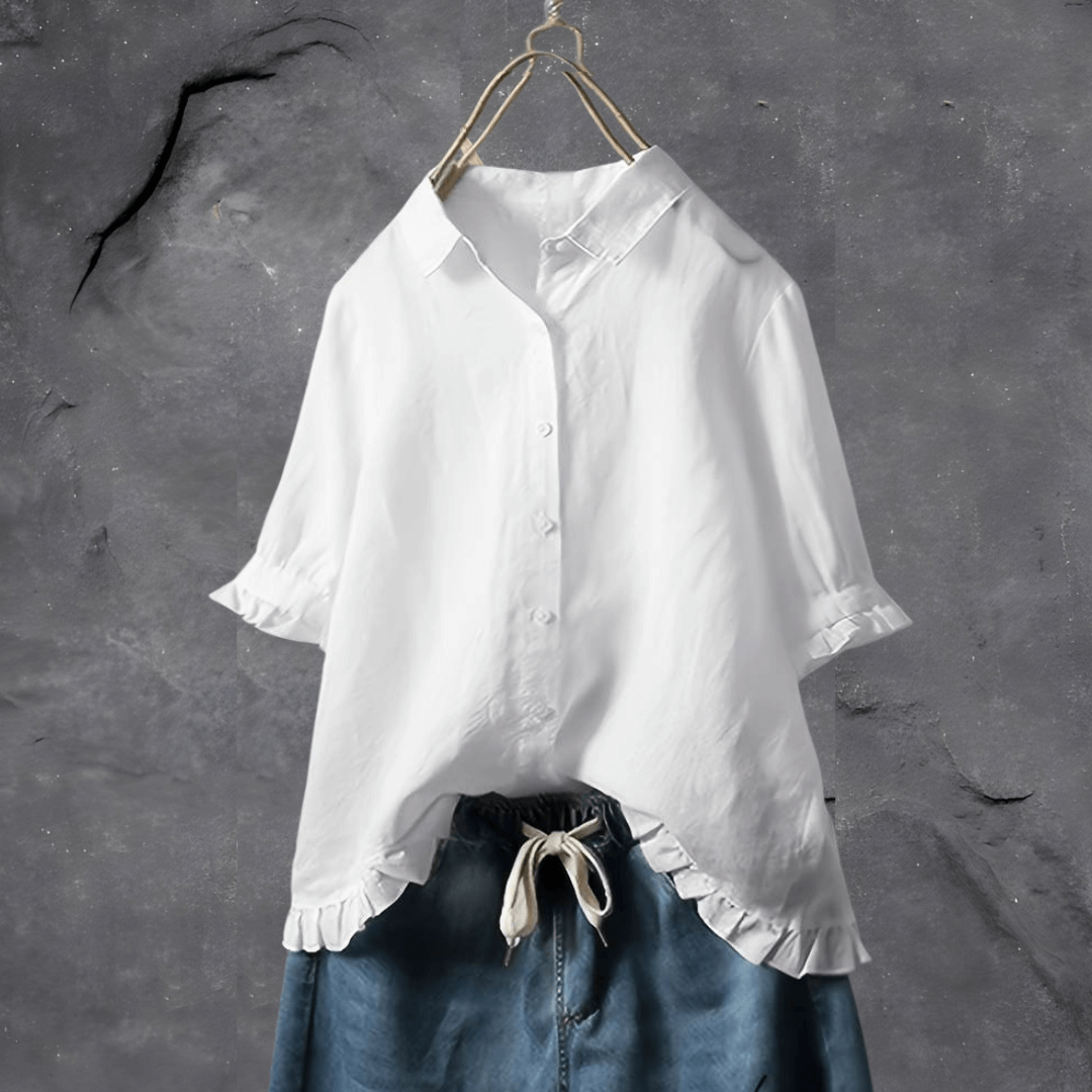 Madelyn | Chemise en coton élégante