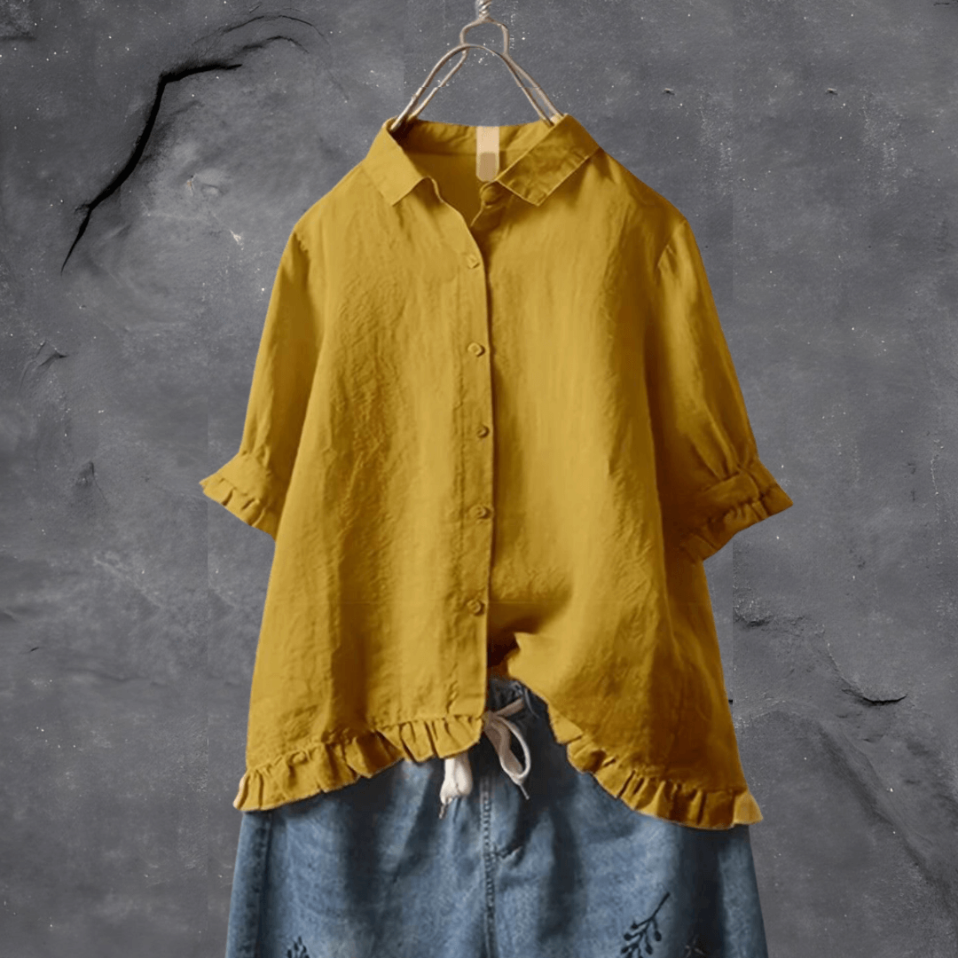 Madelyn | Chemise en coton élégante