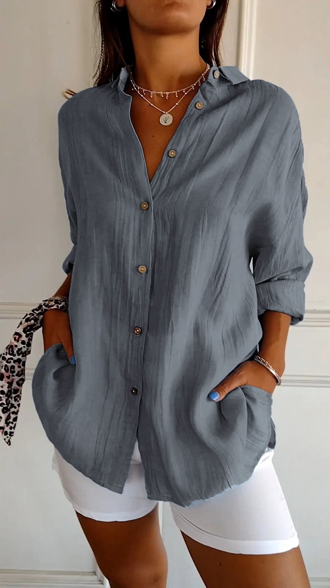 Emily | Chemisier oversized