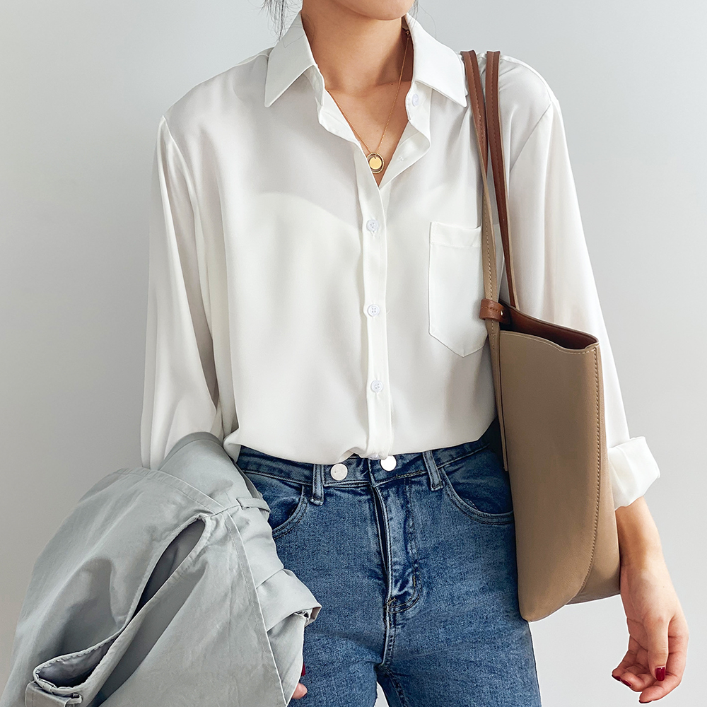 Belle | Chemisier en satin élégant