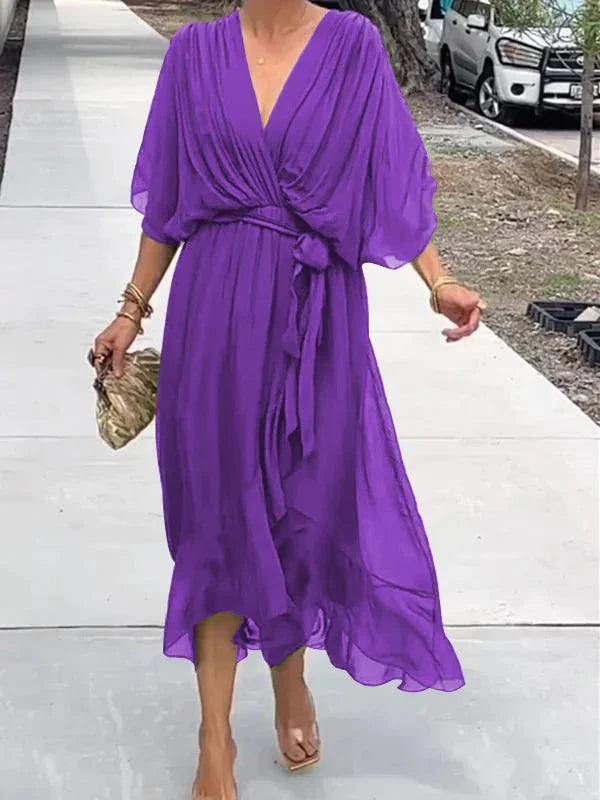 Natalie | Robe en mousseline gracieuse