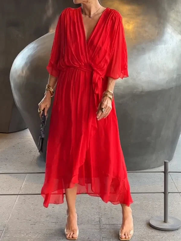 Natalie | Robe en mousseline gracieuse
