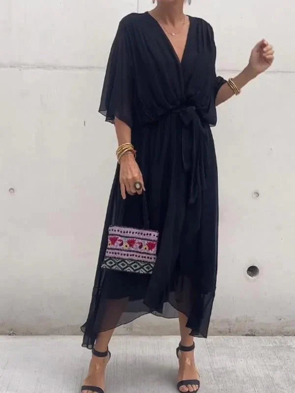 Natalie | Robe en mousseline gracieuse