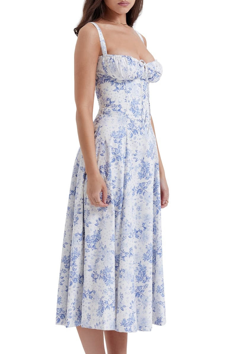 Taylor | Robe Bustier Fleurie