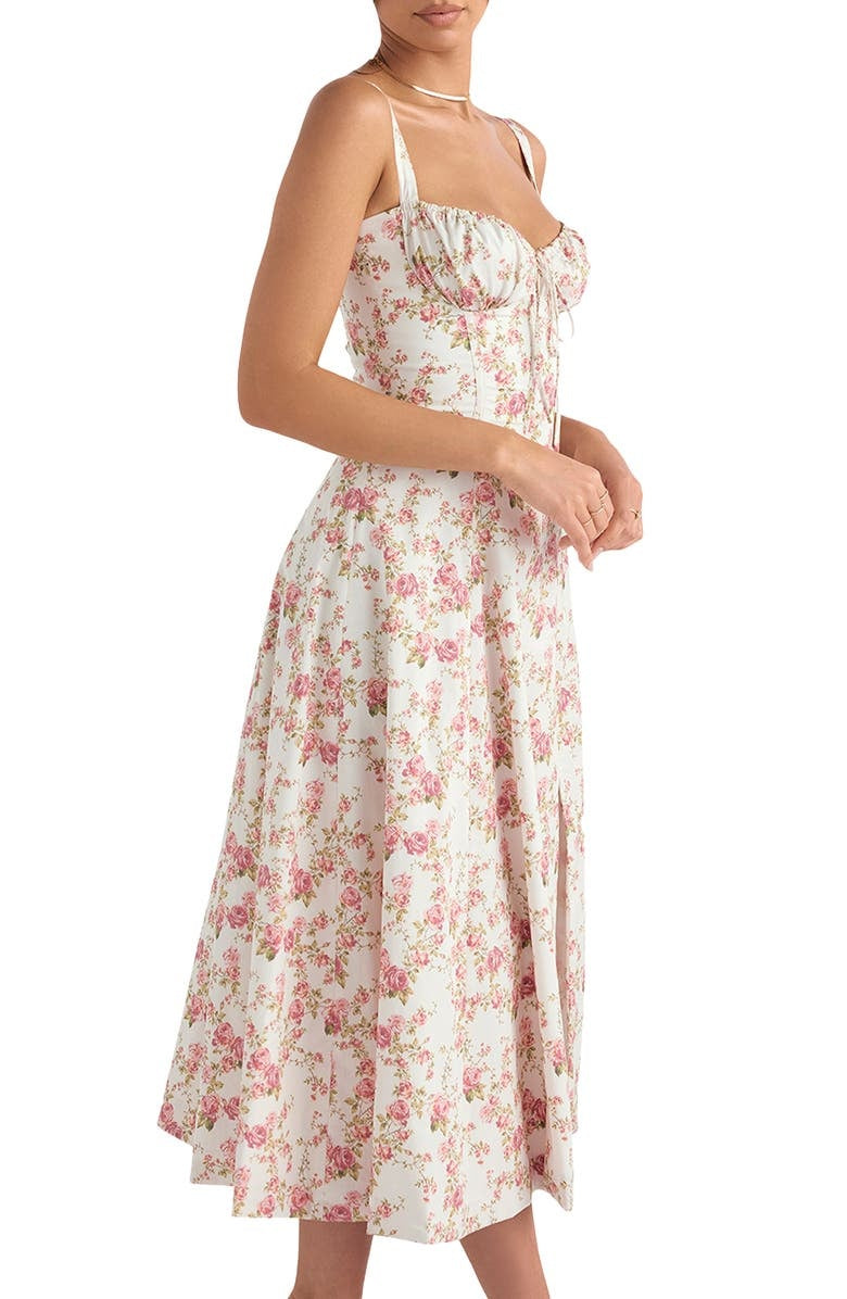 Taylor | Robe Bustier Fleurie