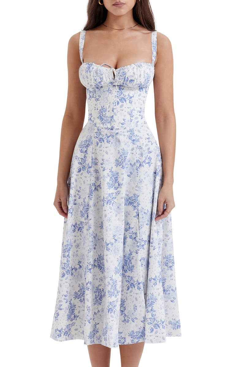 Taylor | Robe Bustier Fleurie