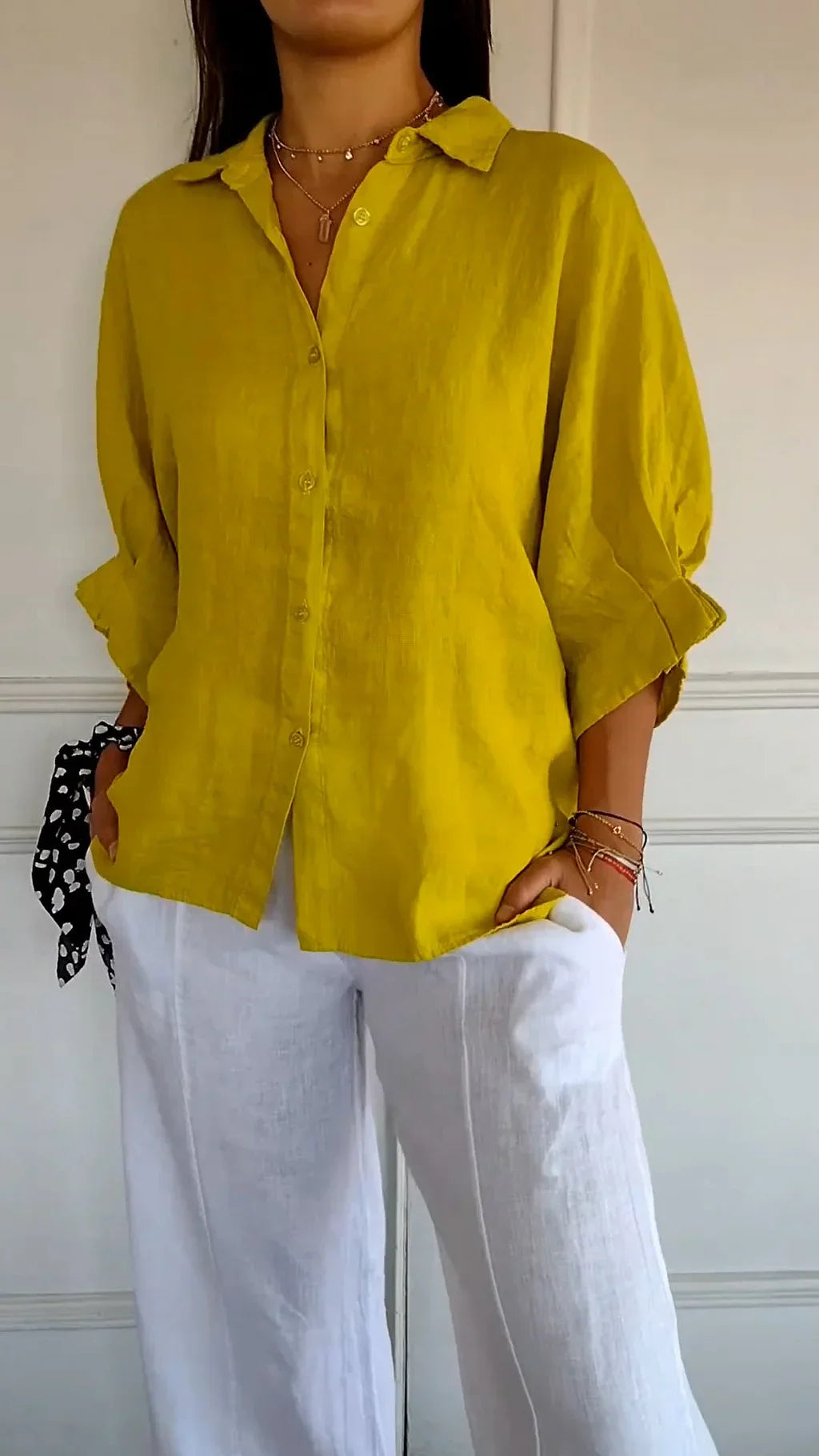 Lucille | Chemisier à charme gracieux