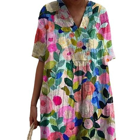 Martha | Robe à fleurs