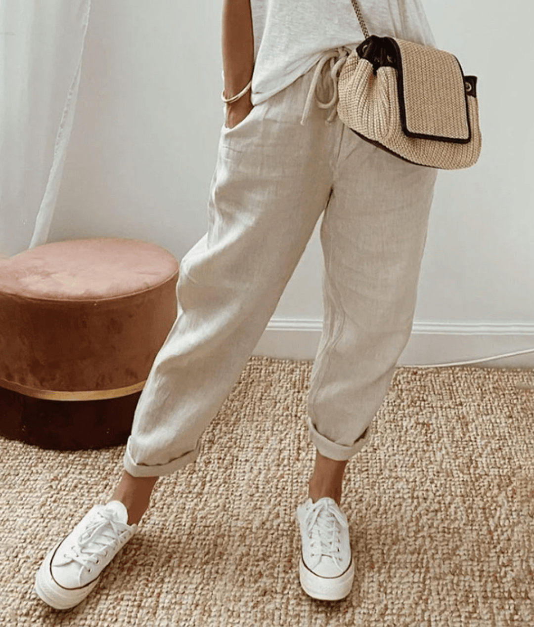 Celina | Pantalon d'été élégant