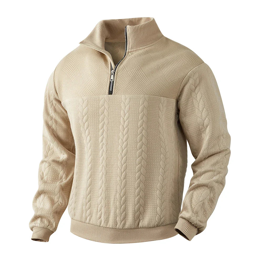 Henry | Sweatshirt Premium à Fermeture Éclair