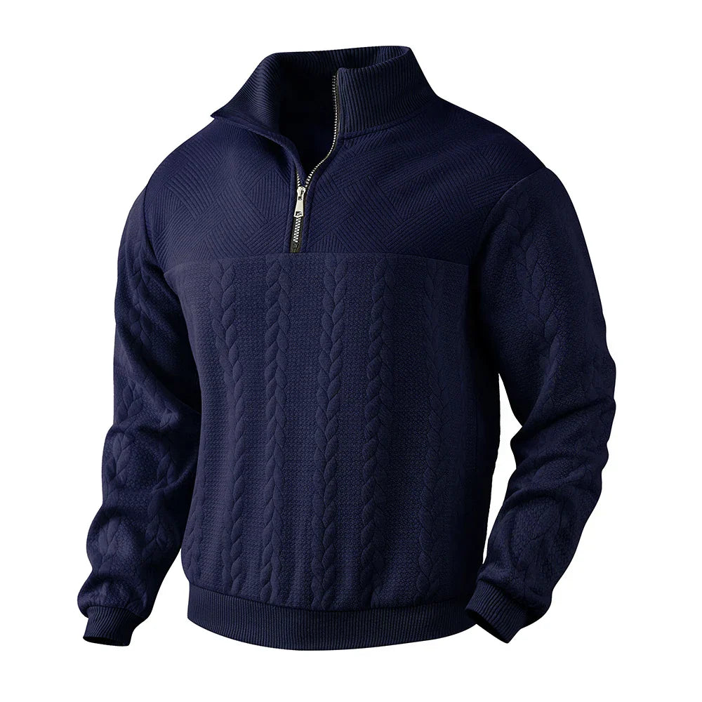 Henry | Sweatshirt Premium à Fermeture Éclair