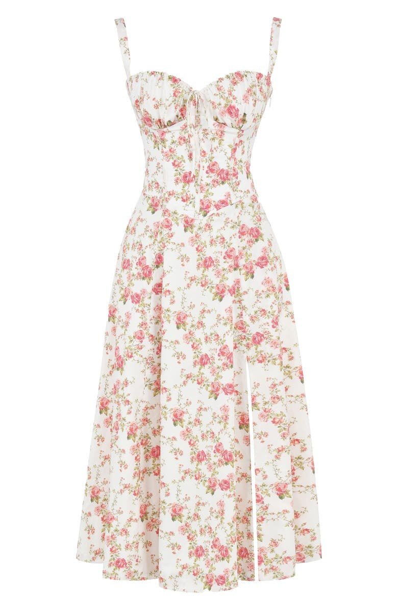 Taylor | Robe Bustier Fleurie