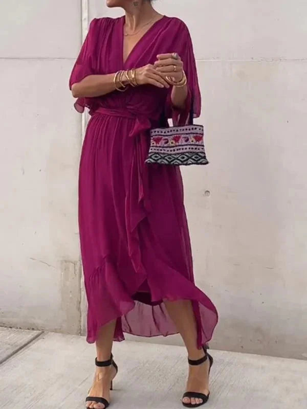 Natalie | Robe en mousseline gracieuse