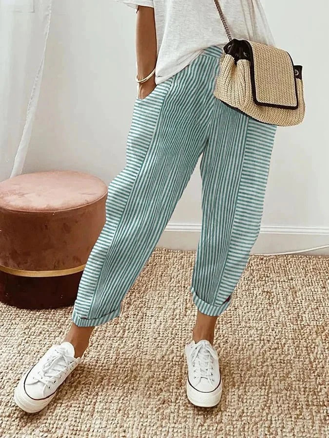 Mona | Pantalon Rayé