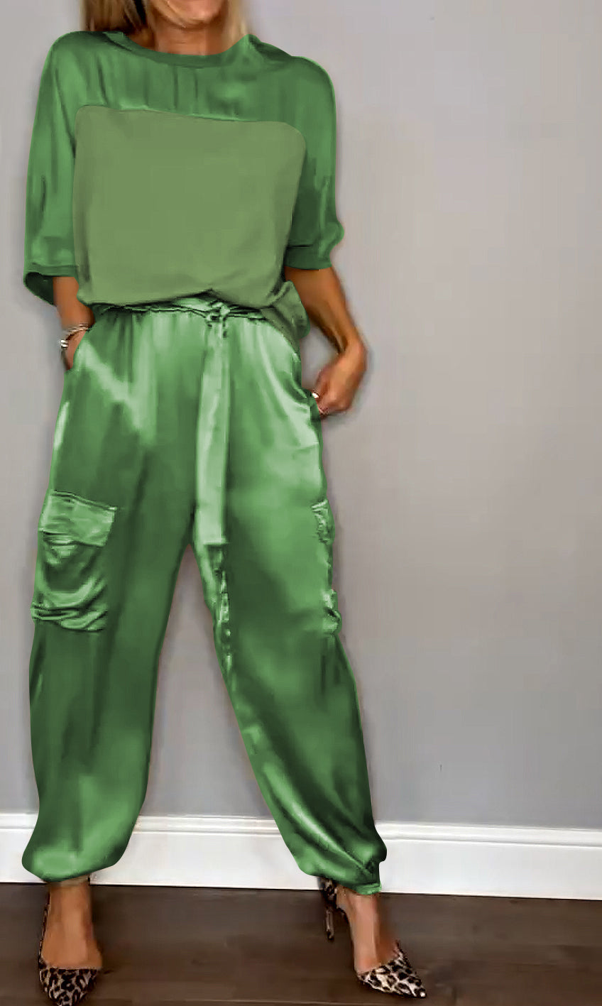 Shanice | Ensemble élégant en satin