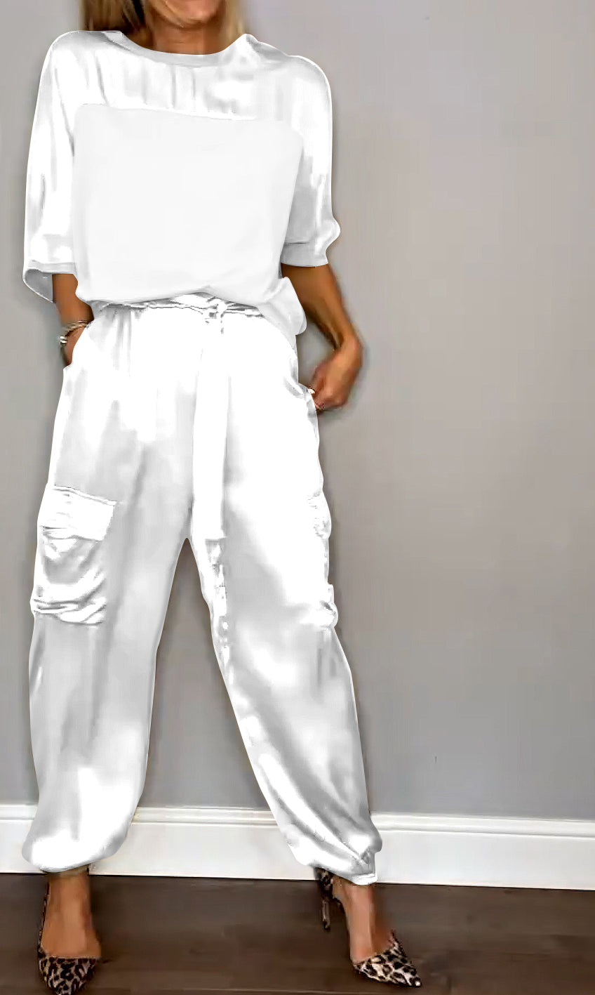 Shanice | Ensemble élégant en satin