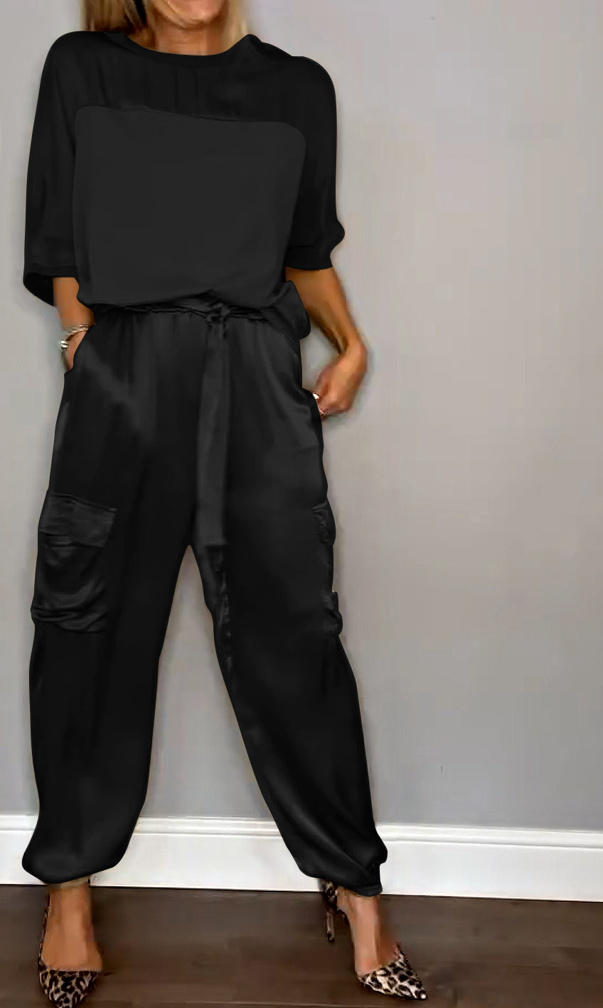 Shanice | Ensemble élégant en satin