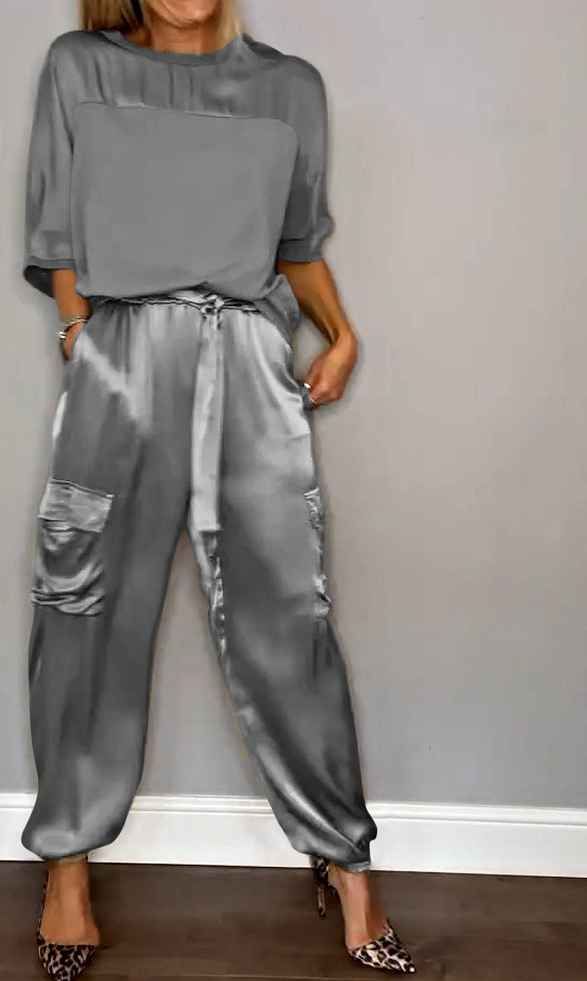 Shanice | Ensemble élégant en satin