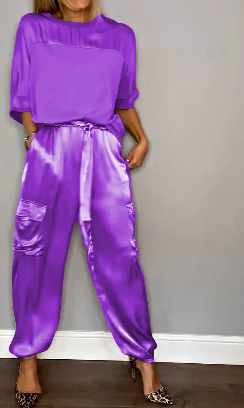 Shanice | Ensemble élégant en satin