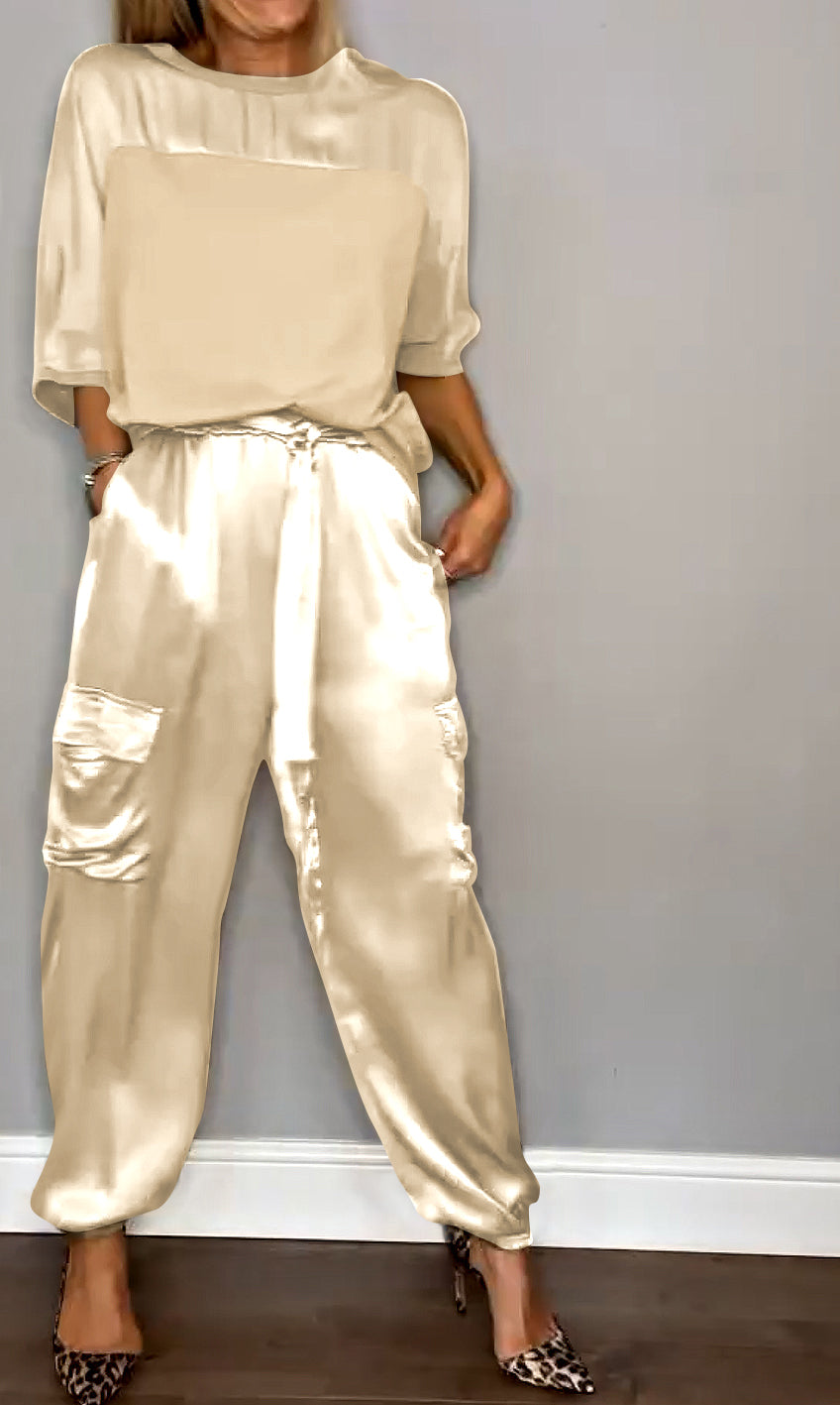 Shanice | Ensemble élégant en satin