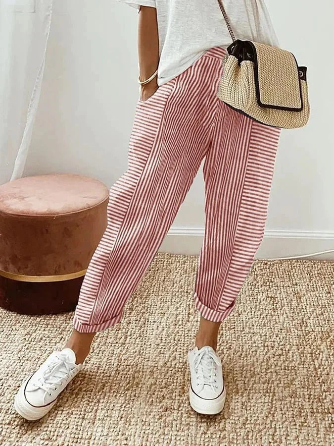 Mona | Pantalon Rayé