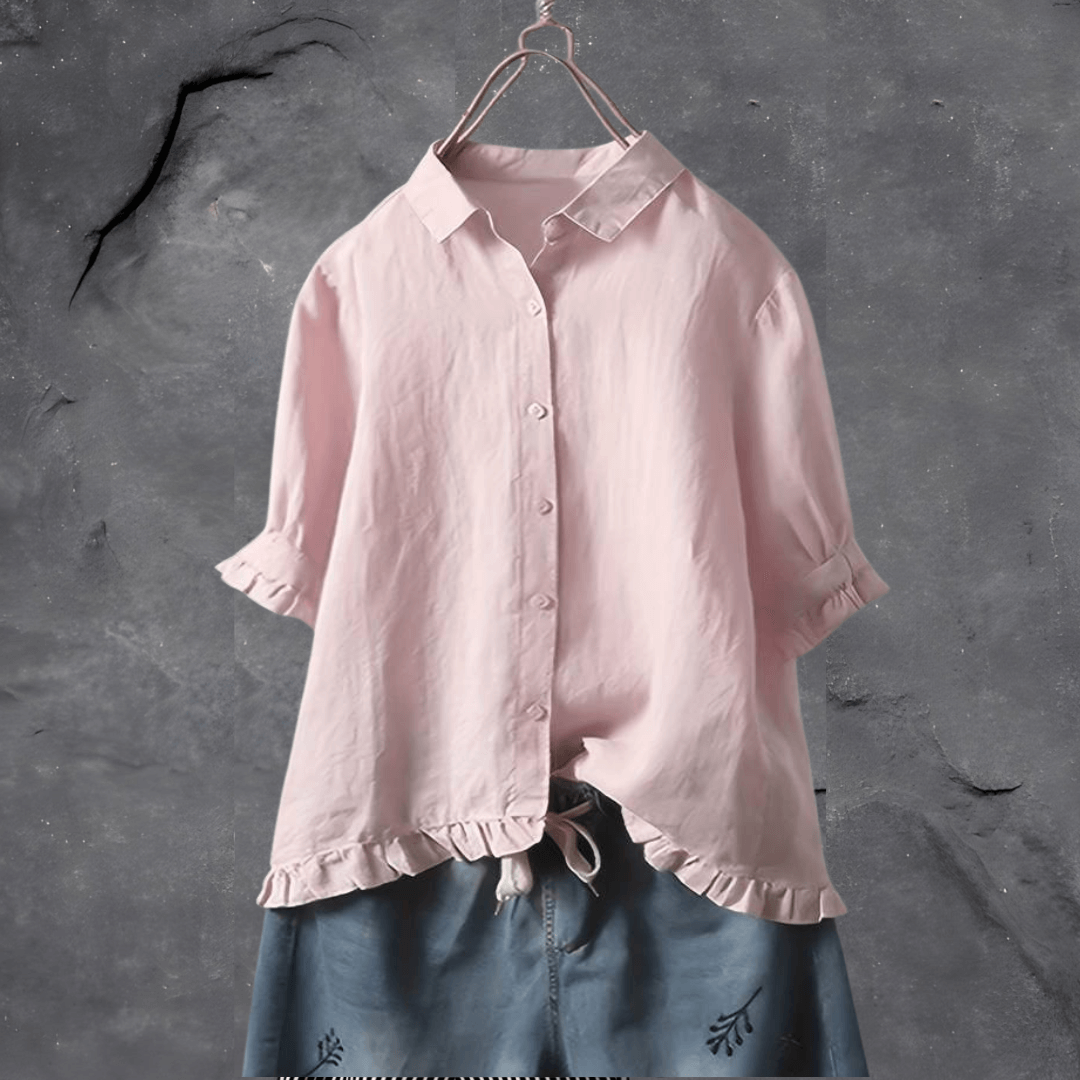 Madelyn | Chemise en coton élégante