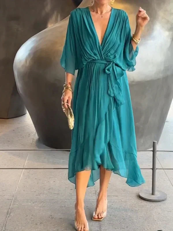 Natalie | Robe en mousseline gracieuse