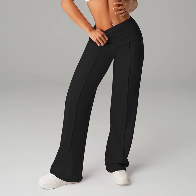 💗50% DI SCONTO💕Pantaloni Casual da Donna a Vita Alta e Gamba Larga